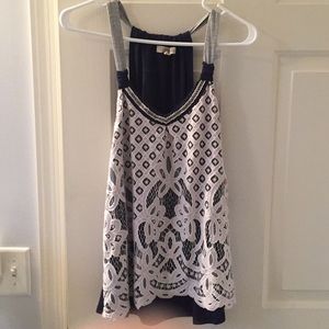 Halter Tank for those who love lace!